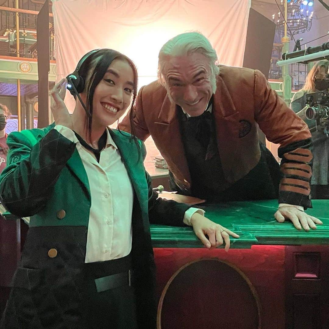 Ai Shimatsuさんのインスタグラム写真 - (Ai ShimatsuInstagram)「MY FIRST SPEAKING ROLE. 🤯😭🥹🎥  It is surreal to see myself speaking in the beginning of the movie ‘SPIRITED’. 🎄✨😳 I had an opportunity to act on set with the legend @pagepatrick and I’m forever grateful for this opportunity. 🥹  I hope everyone gets to watch and enjoy this film in this holiday season. 💜❄️ ‘SPIRITED’ is streaming on @appletv now! ♥️   Oh and if anyone is wondering…I’m saying ‘The first team is headed to culmination.’ in Japanese. 🇯🇵 And my role name Kazuko is my grandma’s name who is watching this film from heaven. 🤍🕊✨   #spirited #appletv #christmas #acting」11月27日 4時14分 - aishimatsu