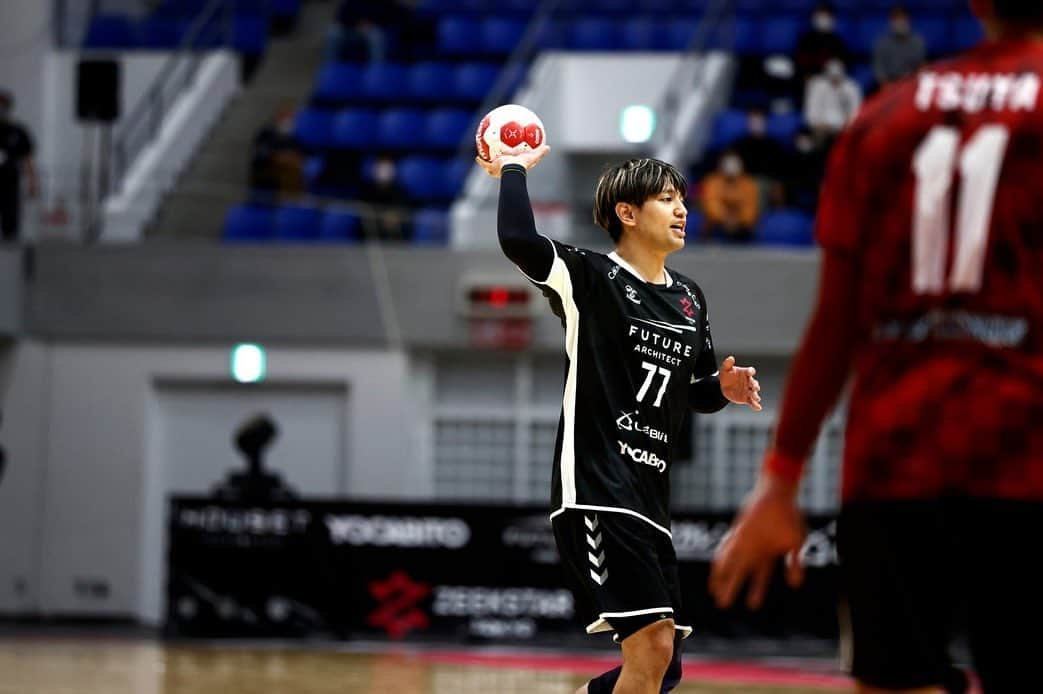 東江雄斗のインスタグラム：「はんどぼーる🤾‍♂️  #handball #jhl #zeekstartokyo」