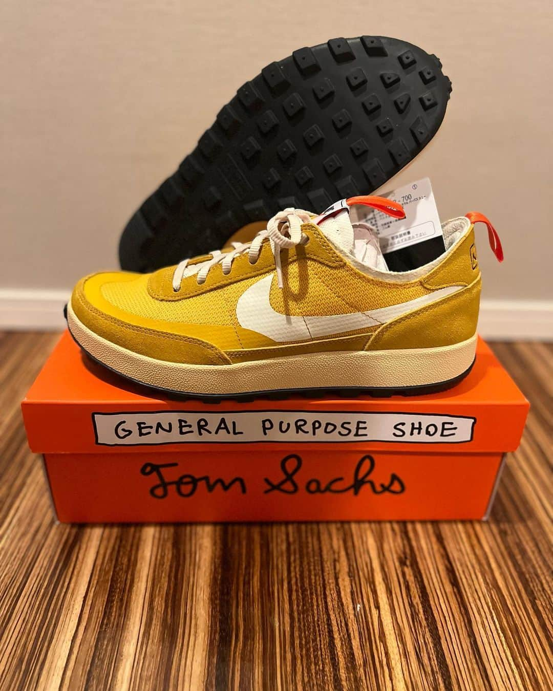 岩本煌史さんのインスタグラム写真 - (岩本煌史Instagram)「got new kicks!!  NIKE CRAFT GENERAL PURPOSE SHOE "Tom Sachs Archive Dark Sulfur"  #nike #ナイキ #nikecraft  #ナイキクラフト #generalpurpose  #generalpurposeshoe #ジェネラルパーパス #tomsachs  #トムサックス #prowrestler #プロレスラー #prowrestling #プロレス #三重県 #桑名市 #出身 #岩本煌史 #sneaker #スニーカー #スニーカー大好き #足元倶楽部 #スニーカーヘッズ」11月27日 10時39分 - koji_iwamoto