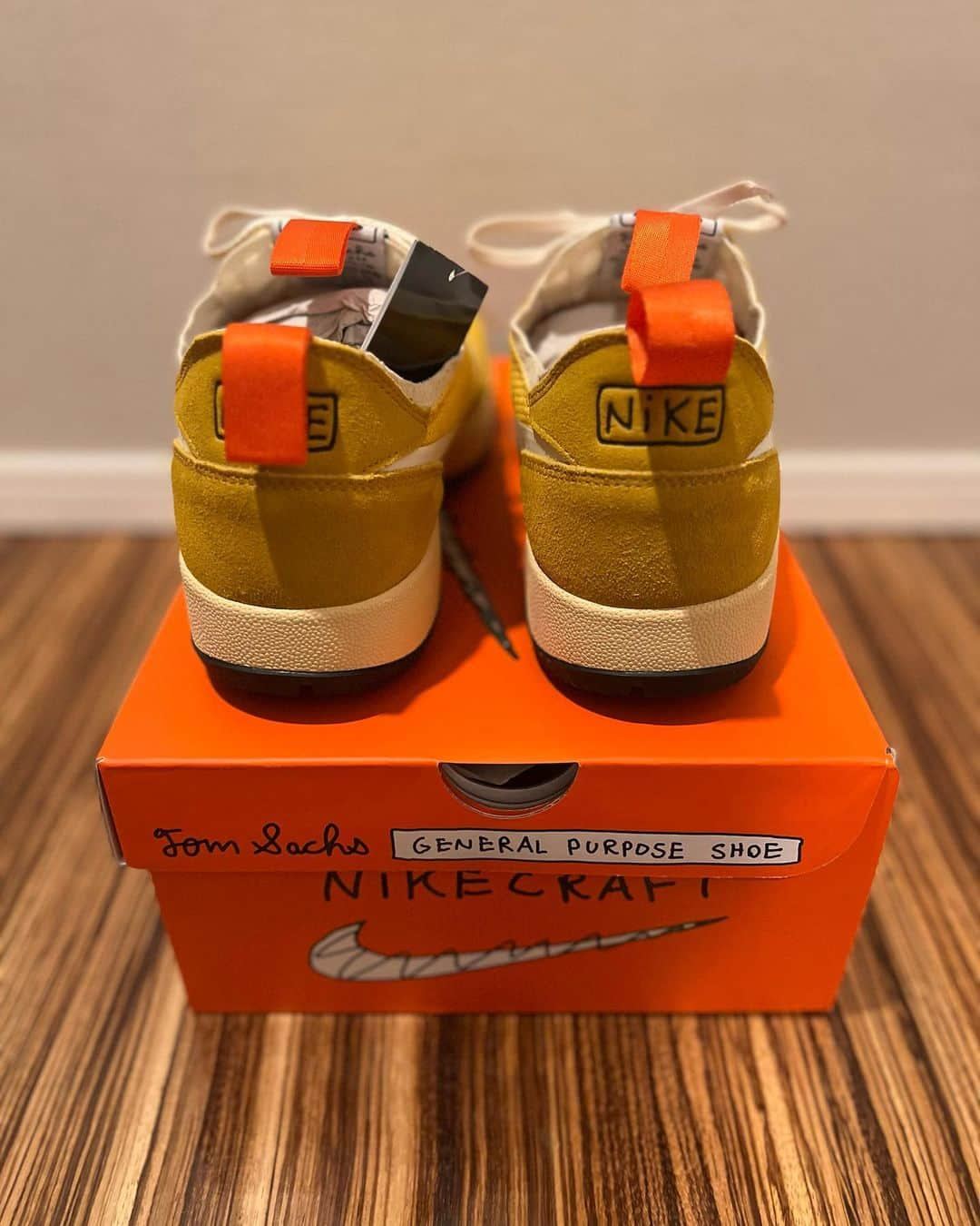 岩本煌史さんのインスタグラム写真 - (岩本煌史Instagram)「got new kicks!!  NIKE CRAFT GENERAL PURPOSE SHOE "Tom Sachs Archive Dark Sulfur"  #nike #ナイキ #nikecraft  #ナイキクラフト #generalpurpose  #generalpurposeshoe #ジェネラルパーパス #tomsachs  #トムサックス #prowrestler #プロレスラー #prowrestling #プロレス #三重県 #桑名市 #出身 #岩本煌史 #sneaker #スニーカー #スニーカー大好き #足元倶楽部 #スニーカーヘッズ」11月27日 10時39分 - koji_iwamoto