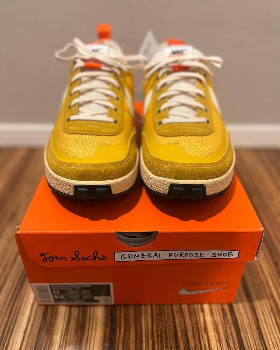 岩本煌史さんのインスタグラム写真 - (岩本煌史Instagram)「got new kicks!!  NIKE CRAFT GENERAL PURPOSE SHOE "Tom Sachs Archive Dark Sulfur"  #nike #ナイキ #nikecraft  #ナイキクラフト #generalpurpose  #generalpurposeshoe #ジェネラルパーパス #tomsachs  #トムサックス #prowrestler #プロレスラー #prowrestling #プロレス #三重県 #桑名市 #出身 #岩本煌史 #sneaker #スニーカー #スニーカー大好き #足元倶楽部 #スニーカーヘッズ」11月27日 10時39分 - koji_iwamoto