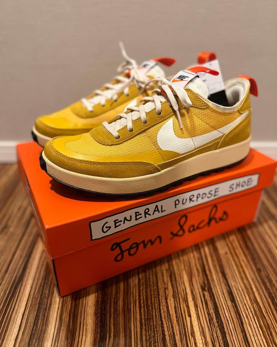 岩本煌史さんのインスタグラム写真 - (岩本煌史Instagram)「got new kicks!!  NIKE CRAFT GENERAL PURPOSE SHOE "Tom Sachs Archive Dark Sulfur"  #nike #ナイキ #nikecraft  #ナイキクラフト #generalpurpose  #generalpurposeshoe #ジェネラルパーパス #tomsachs  #トムサックス #prowrestler #プロレスラー #prowrestling #プロレス #三重県 #桑名市 #出身 #岩本煌史 #sneaker #スニーカー #スニーカー大好き #足元倶楽部 #スニーカーヘッズ」11月27日 10時39分 - koji_iwamoto