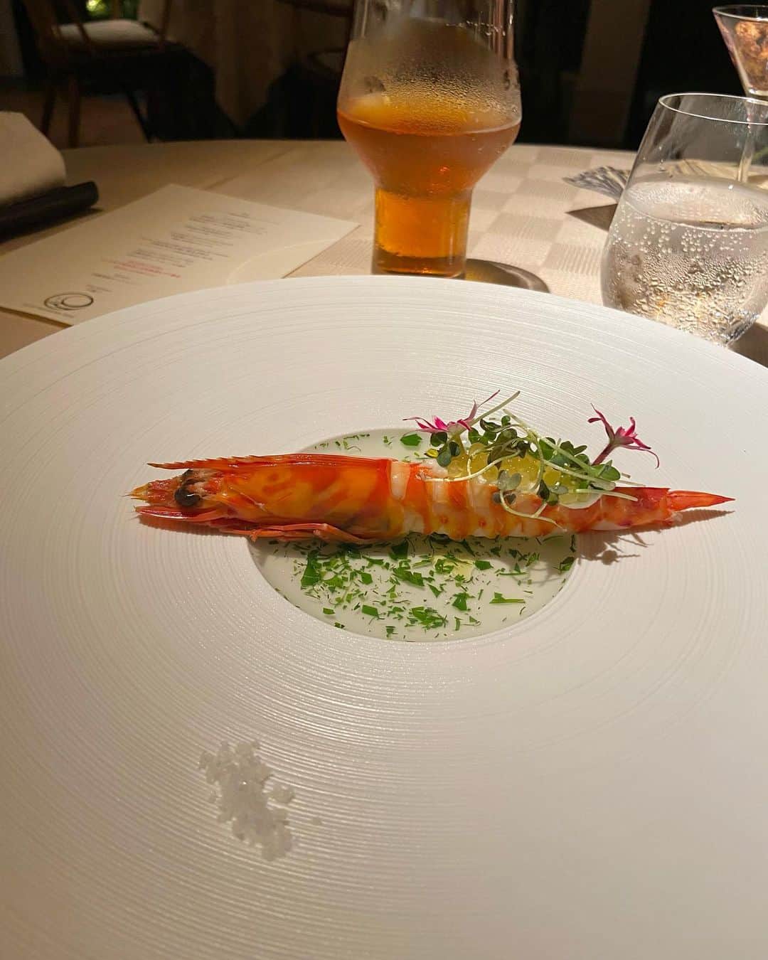 佐藤友香のインスタグラム：「🦐」