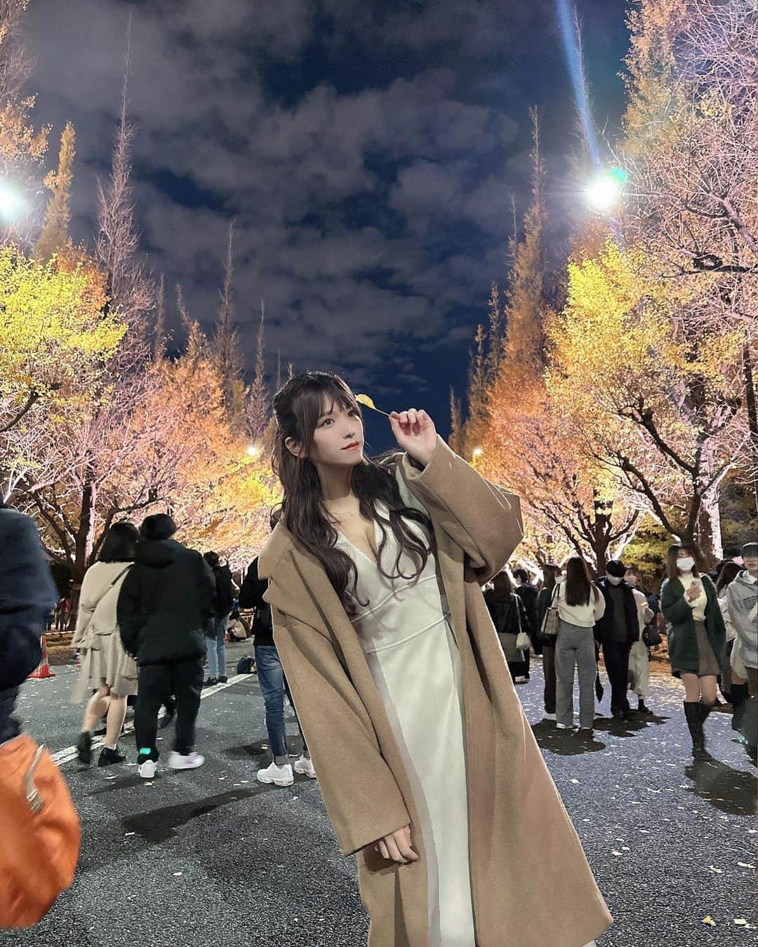 神崎紗衣のインスタグラム：「東京都民9年目の女だが初めてきた どんどん顔くずれてくのはご愛嬌で😂💛」