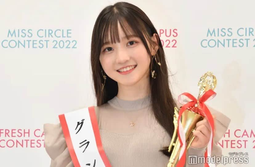 小杉怜子さんのインスタグラム写真 (小杉怜子Instagram)「FRESH CAMPUS CONTEST2022にて 🏆グランプリ🏆