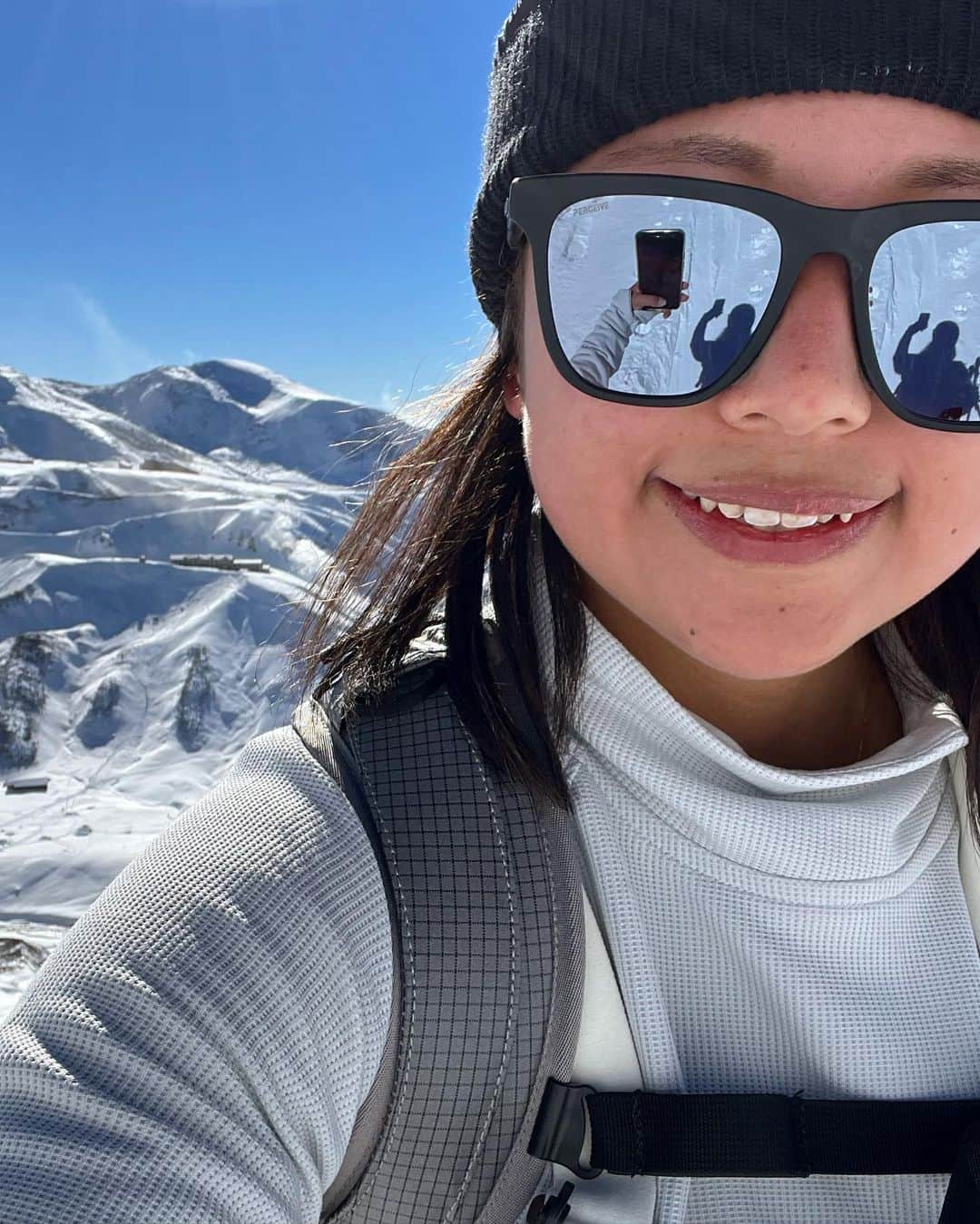 今井胡桃のインスタグラム：「シーズンイン&新たな第一歩！ ずっとやってみたかったバックカントリー🏔楽しかった〜  @burtonjapan @anonopticsjapan」