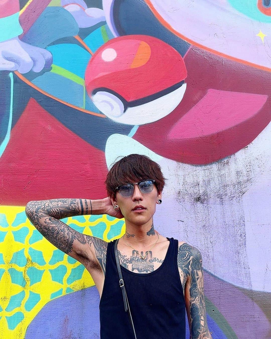 KOHEYのインスタグラム：「◉ #Hereweguam #guam100 #bestguam #PR @visitguam_jp  #グアム #グアム観光 #旅行 #guam #travel  #tattoo #pokemon」