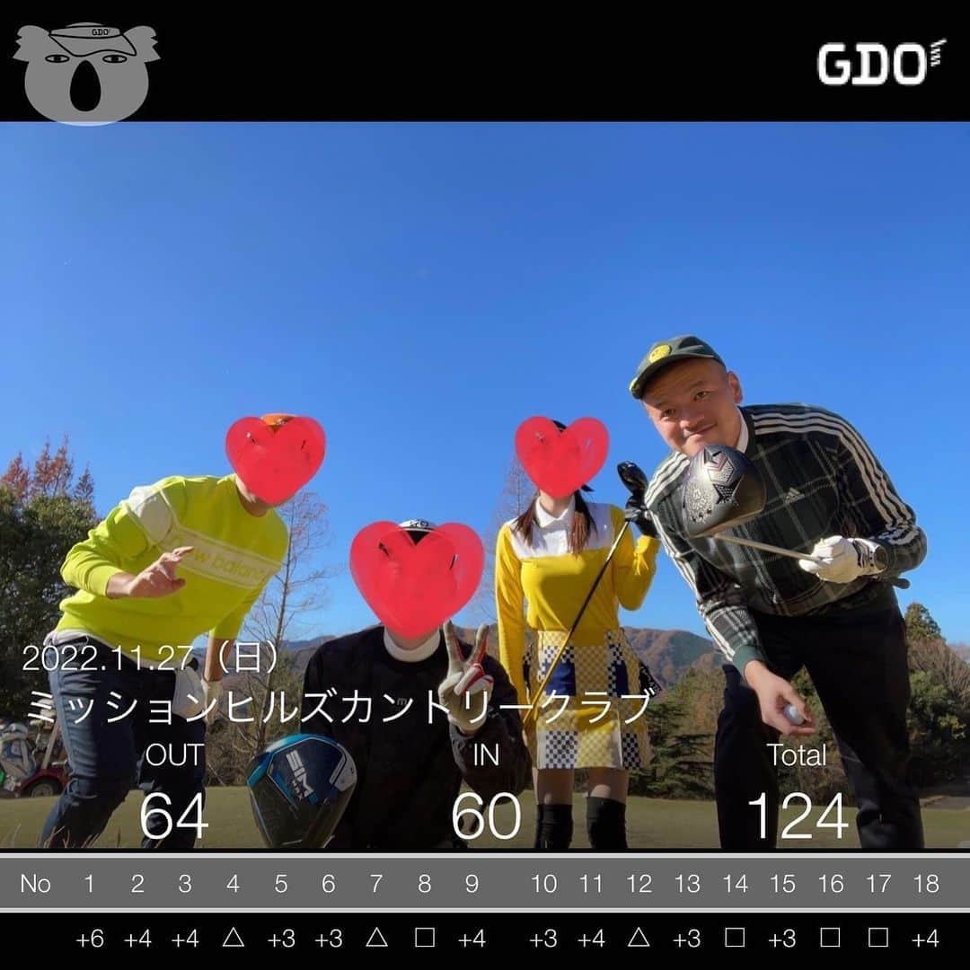 竹内まなぶさんのインスタグラム写真 - (竹内まなぶInstagram)「大学のお友達と奥さんとゴルフ🏌️‍♂️⛳️ 今年6月からデビューして笑いながらラウンドできるくらいにはなれました🙃❤️  使用クラブ&ウェア #callaway #TaylorMade #adidasgolf #エミリッドバハマ #キャスコ #ロッディオ #バルド #AKIRA #ミッションヒルズカントリークラブ」11月28日 16時33分 - kaminarimanabu