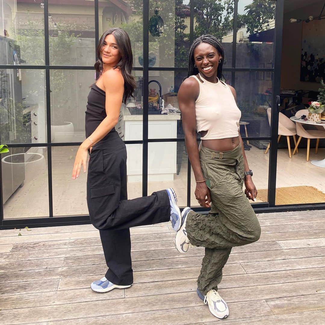 NANA OWUSU-AFRIYIEのインスタグラム：「Tweedledee and Tweedledum 👯‍♀️」