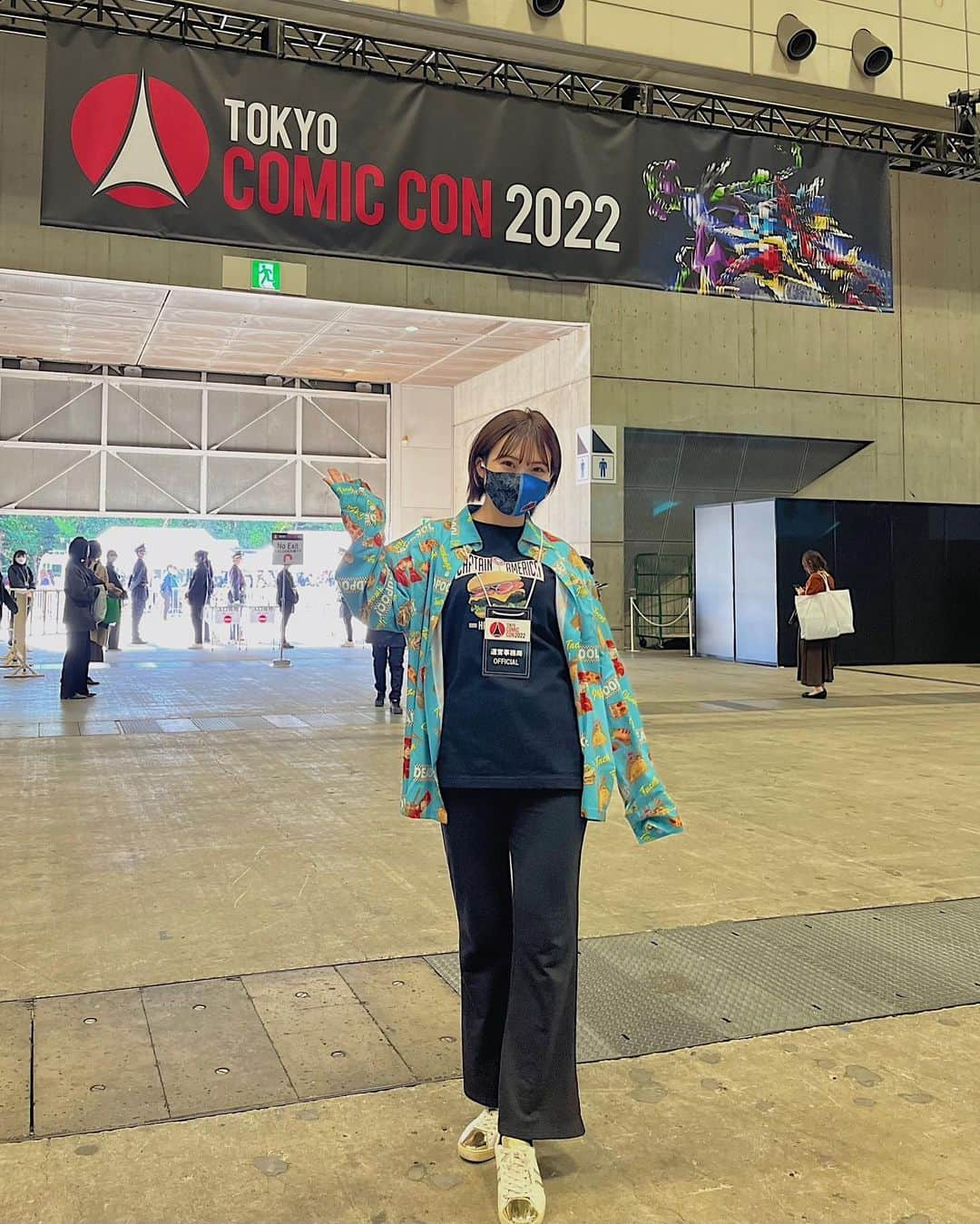 澤田桃佳のインスタグラム：「TokyoComicCon2022!!!!🥙  .  NEXT OsakaComicCon2023 🔥🔥」