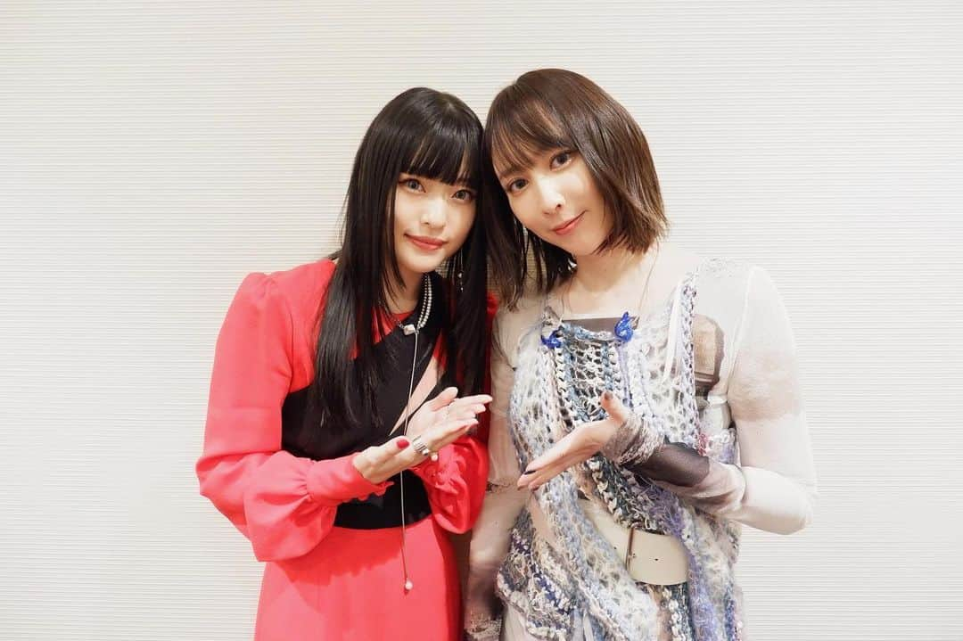 藍井エイルのインスタグラム：「. . SACRA MUSIC Fes.2022 5th Anniversary . . ASCA×藍井エイル . . #ASCA #藍井エイル」