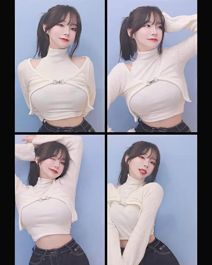 ココのインスタグラム：「4컷 찍어봤소! 😆」