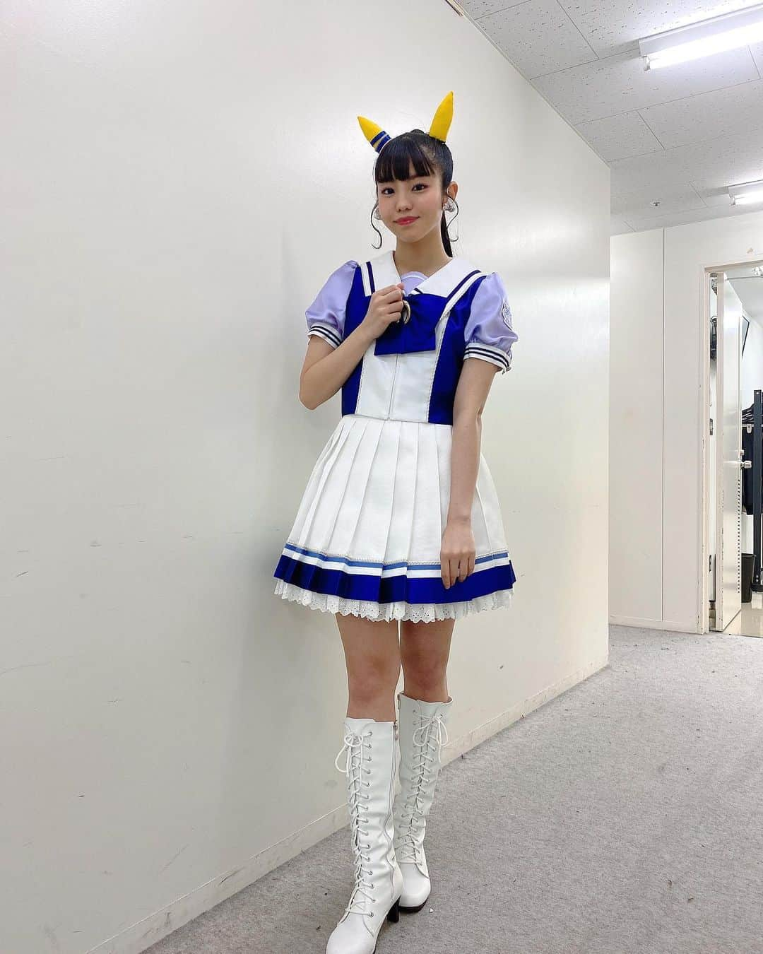 佐藤日向のインスタグラム：「. WL08リリイベありがとうございました✨ #ウマ娘 #ケイエスミラクル .  Uma Musume Pretty Derby WINNING LIVE 08 release event has come to a successful conclusion! I will see you all as K.S. Miracle at the stage performance in January. I am looking forward to seeing you all✨」