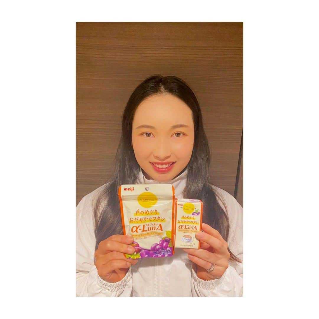 小祝さくらさんのインスタグラム写真 - (小祝さくらInstagram)「明治さんから発売された新商品とても食べやすくて美味しかったです😃❤️ #アルファルナ #meiji」11月29日 22時30分 - sakura_koiwai_official