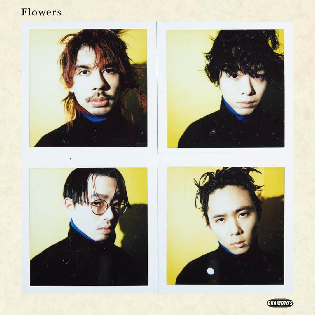オカモトレイジのインスタグラム：「OKAMOTO'S『Flowers』25th Jan 2023⭐︎」