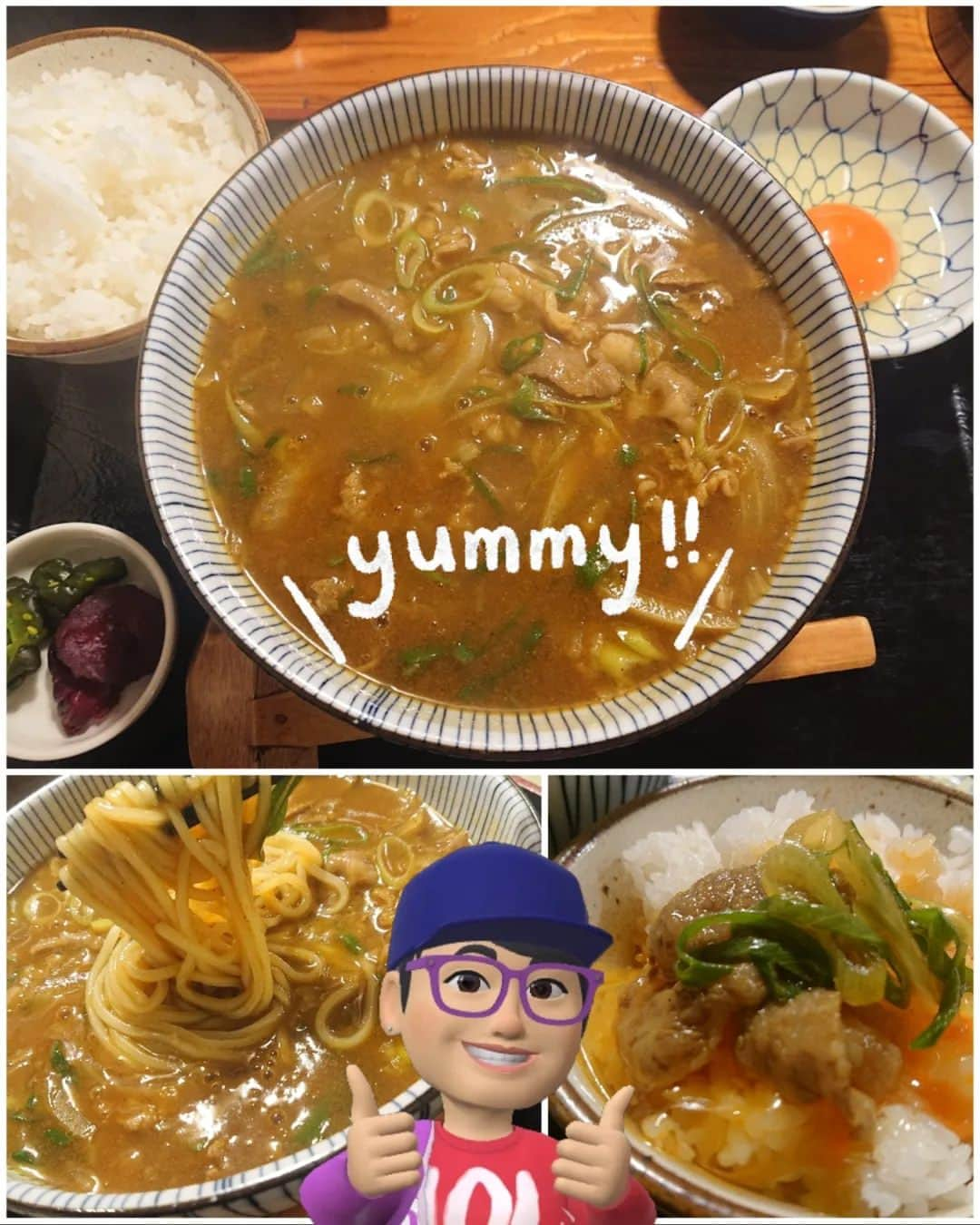 石原祐美子さんのインスタグラム写真 - (石原祐美子Instagram)「昨日は久しぶりに #小雀弥 でカレーうどんセット  ・ 初めて食べに行ったのは、たしか深夜からの打ち合わせが終わった後で「こんな時間にこんなにおいしい親子丼が食べられる店があるのか！大阪ってすごいな！」とびっくりしたもんです。 ・ 今では深夜とか早朝に行くことはあんまりなくなったけど、お店も増えたし、オールナイト営業やってくれてるのほんと心強い😍 ・ 藤井聡太さんの勝負飯としても有名な「胡麻みそとじうどん」も一回食べてみたいなと思いながら、結局いつも親子丼かカレーうどんかの二択😅 ・ 昨日はそれでも前に進もうと、初めて細うどんにしてみたら想像以上に細くてびっくりしました😳 お出汁がよく絡んでおいしいけど、服にとびやすいかも(自分の問題です)💦やっぱり次からまたやっぱり太うどんかな🤭 ・ 居酒屋使いもできます🍻唐揚げとかだし巻きとか、一品もおいしいよ😋 ・ ・ #こがらや #オールナイト営業 #通し営業 #カレーうどん #黒毛和牛のカレーうどん #カレーうどんセット #玉子ごはん #うどん #OSAKA #大阪グルメ #大阪うどん #深夜営業 #食べスタグラム ・ ・ アバター作ってみたから使ってみたけど、あんま似てないな💦」11月29日 13時27分 - chiki2johnny14