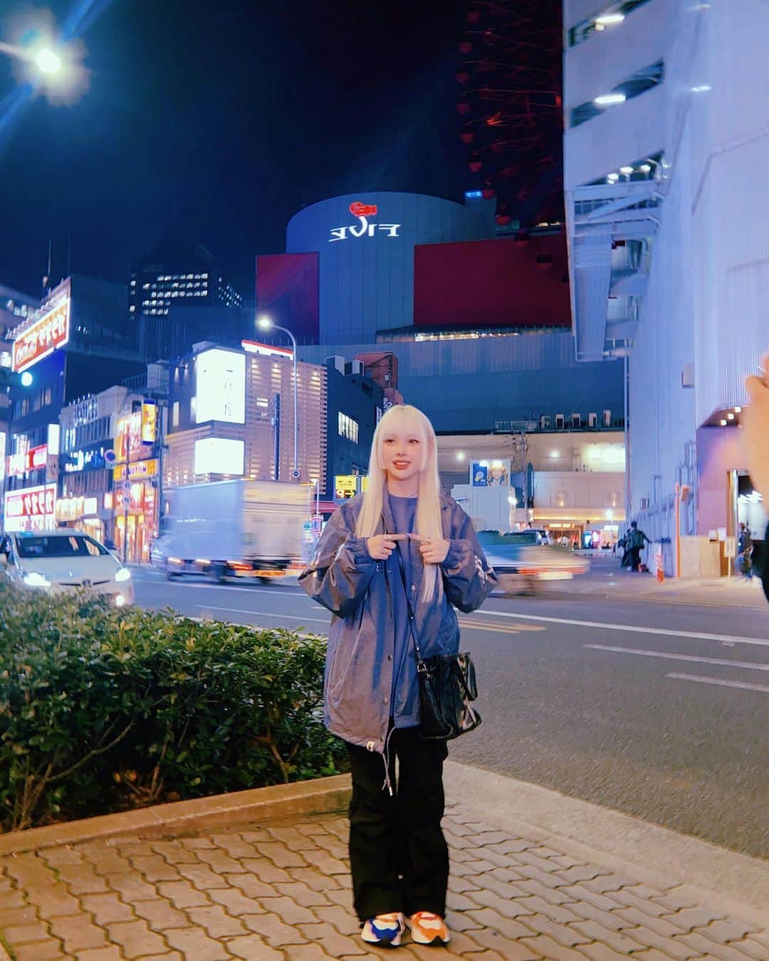 ポニーのインスタグラム：「2nd visit in Osaka🍬」
