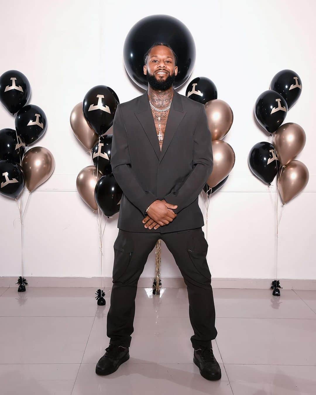 イェレマイン・レンスのインスタグラム：「3.5 Bday bash was super gezellig, bedankt iedereen voor de felicitaties 🙏🏾❤️」