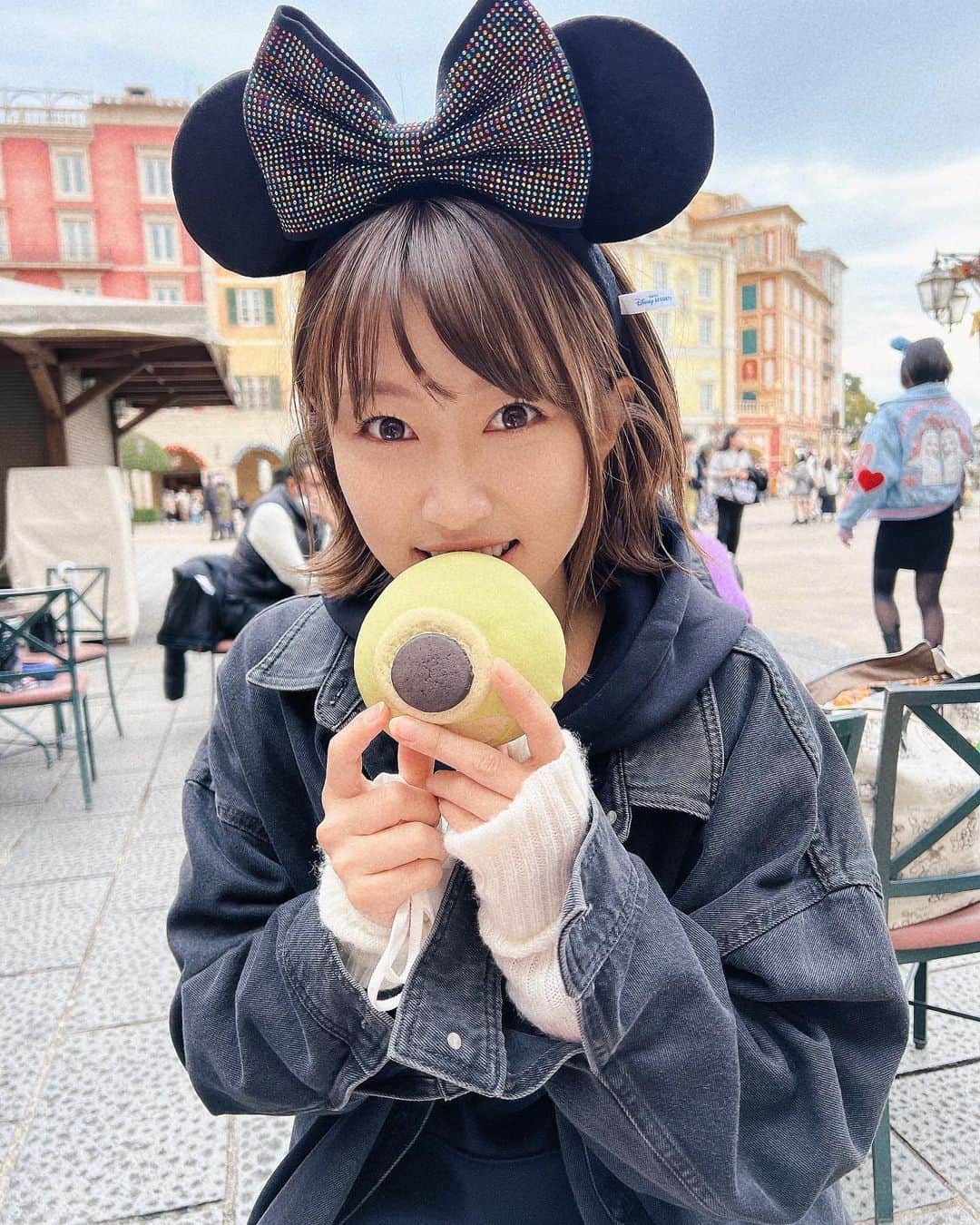 上枝恵美加のインスタグラム：「☑︎ Tokyo DisneySea  待ち侘びてたこの日。 たのしすぎた。  念願のソアリン最高だった🥺  あんたんがめっちゃ笑わせてくれて和んだ精神状態でタワテラ乗れた。笑  (10枚目)風強すぎてカチューシャめっちゃ落ちてきた  #Tokyo #Japan #disneysea #disneylandtokyo」