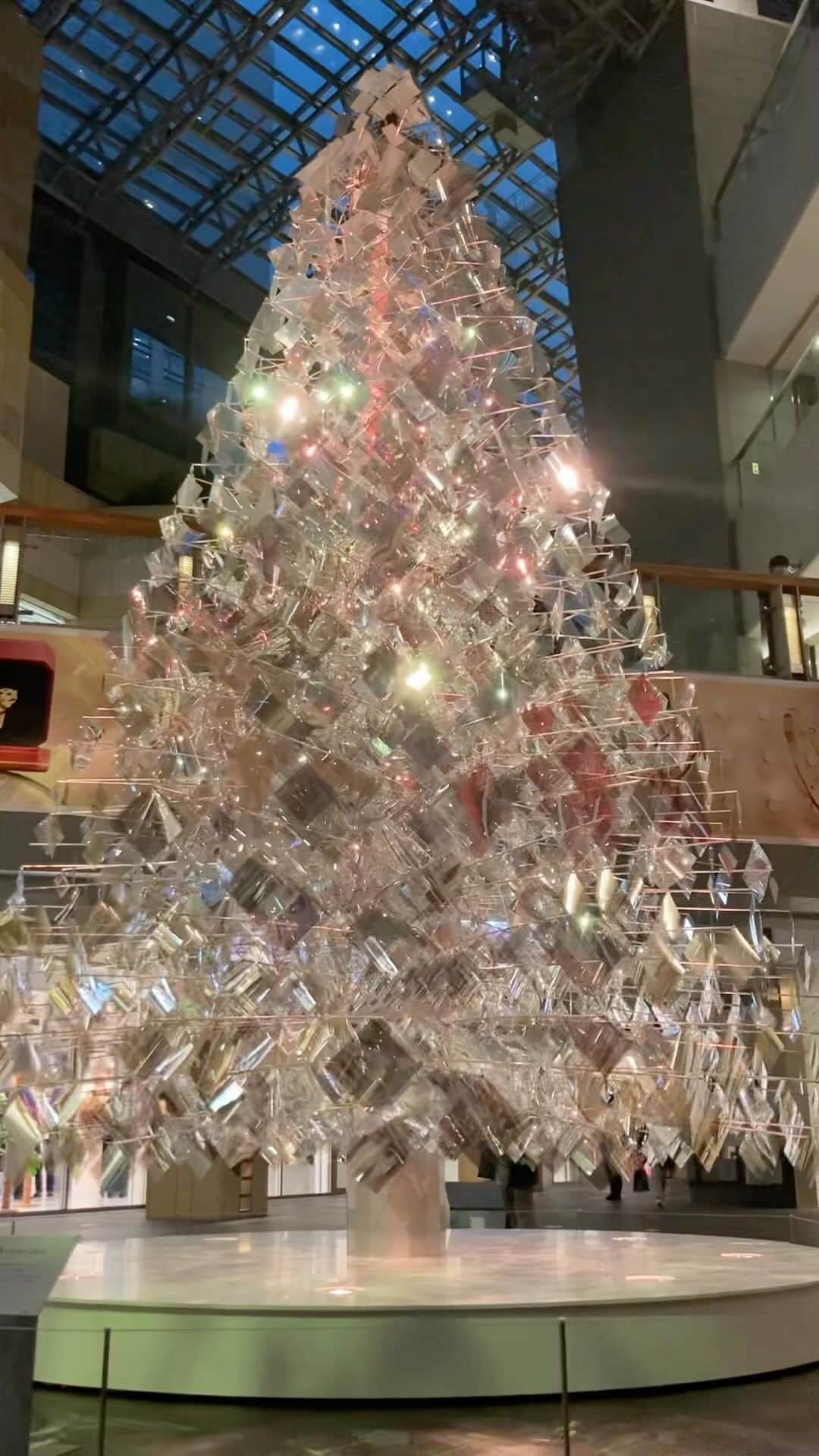 野村真季のインスタグラム：「#六本木ヒルズ  #クリスマスツリー」