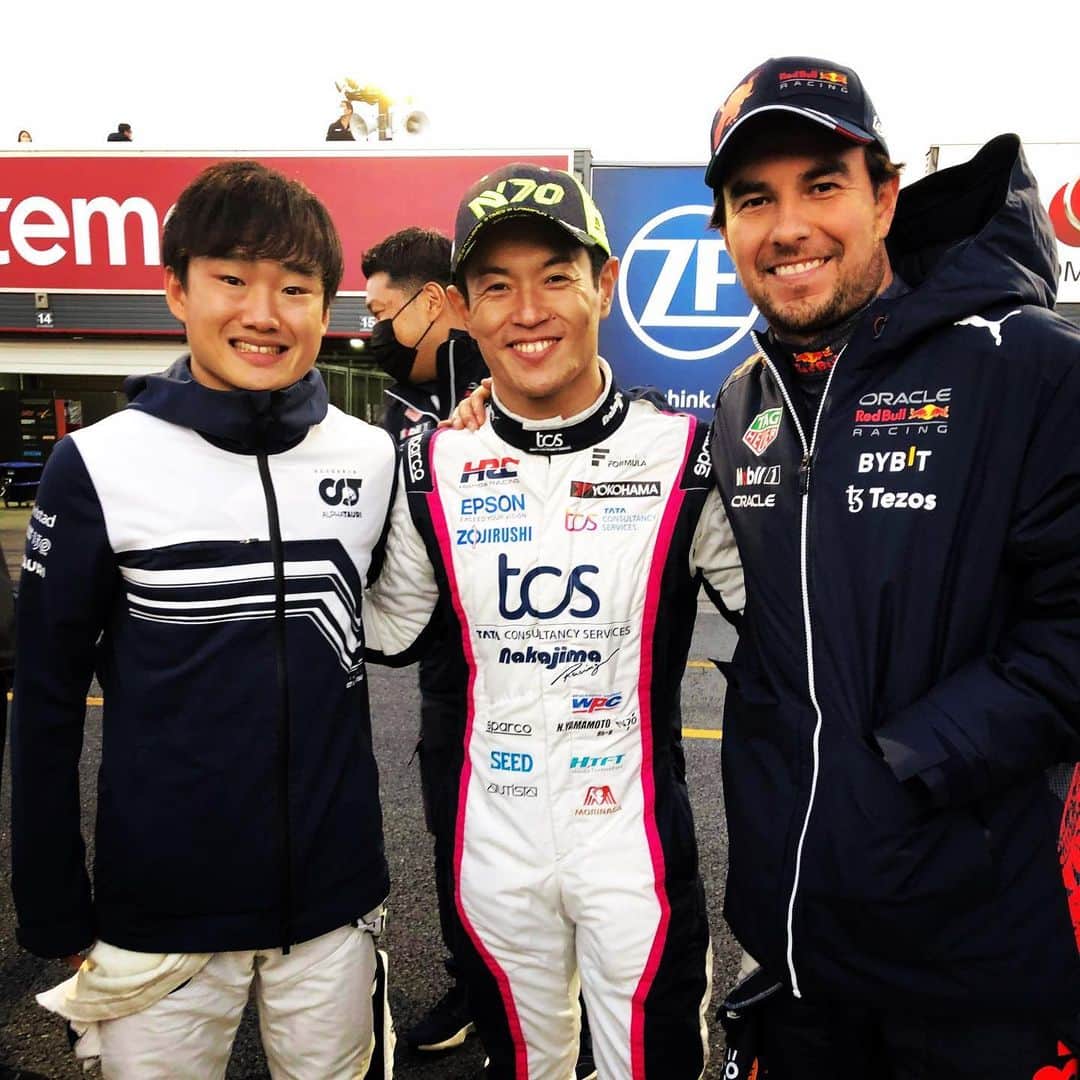 山本尚貴のインスタグラム：「サンクスデーならでは📸🏁  #hrtd2022」
