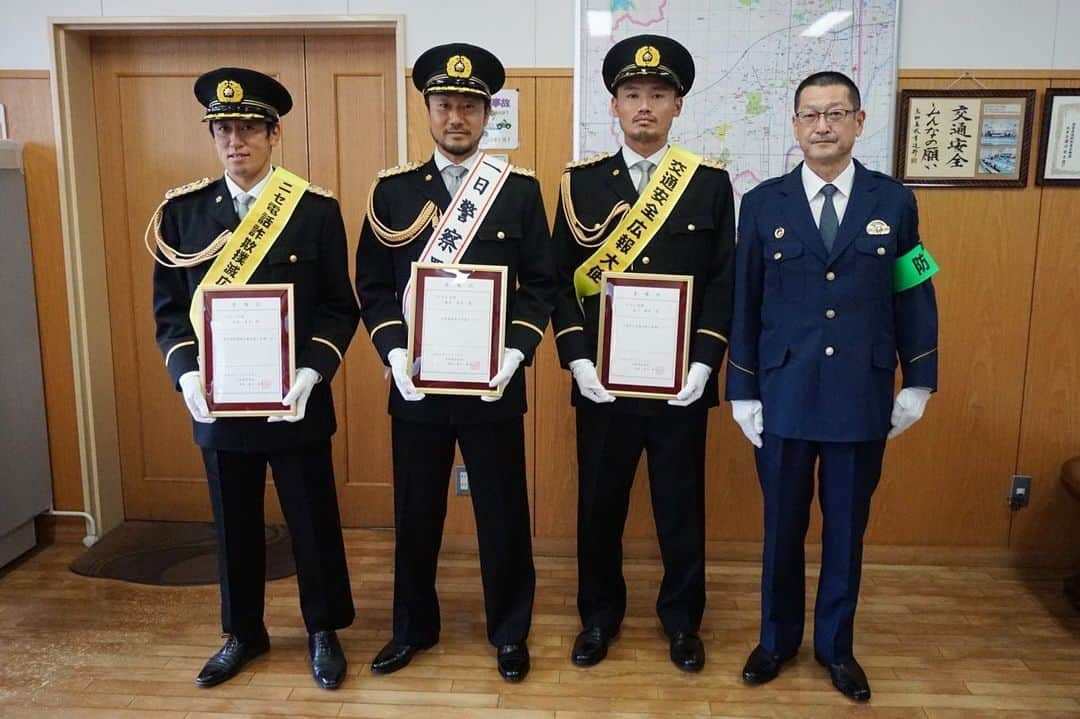 島川俊郎さんのインスタグラム写真 - (島川俊郎Instagram)「鳥栖警察署 交通安全広報大使 しまかわとしおです。 素晴らしい体験をさせてもらいました！ 無事故無違反！ ありがとうございました！」11月30日 18時19分 - shimakawa.t