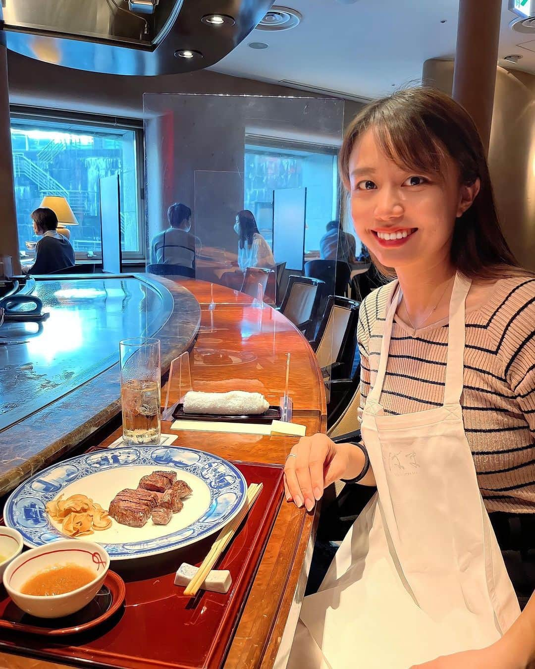 とくさきさんのインスタグラム写真 - (とくさきInstagram)「この前久しぶりにお昼にちゃんとした外食してきた😌💕 みなとみらいにある【鉄板焼よこはま】 . お昼から美味しい鉄板焼きが食べれて幸せだった〜🤤」11月30日 20時08分 - tokusaki_golf