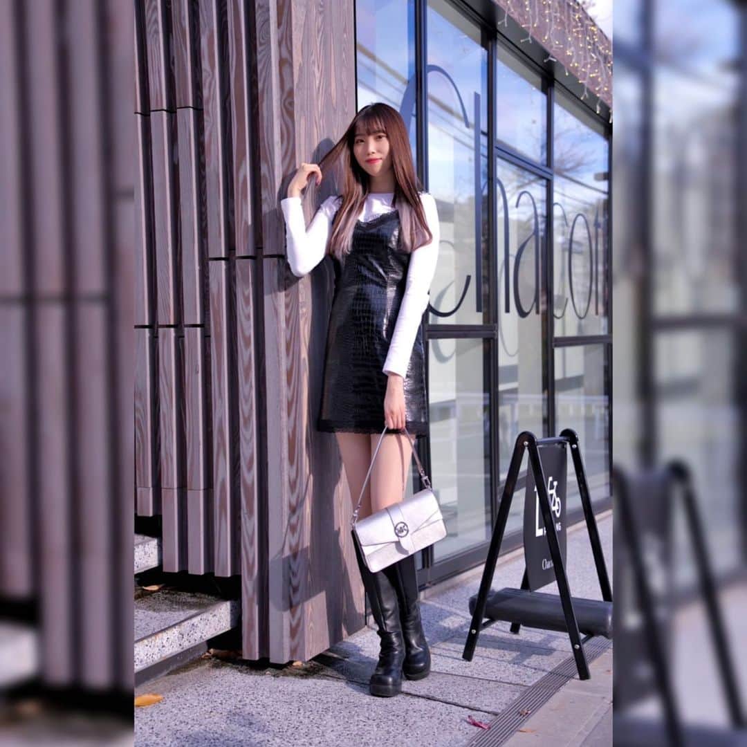 のインスタグラム：「全身が映らなかった為PicsArt使ってます🙌🏻   今回も都内で撮影してきました📸✨️✨️  #代官山 #撮影 #撮影モデル #撮影スポット  #model #被写体 #被写体モデル #被写体になります  #ファッションモデル #ファッション #emoda #evris #ootd #いいね返し̈ #いいね大歓迎 #촬영 #모델  #셀카 #오오티디 #좋아요반사 #좋아요환영 #좋아요」
