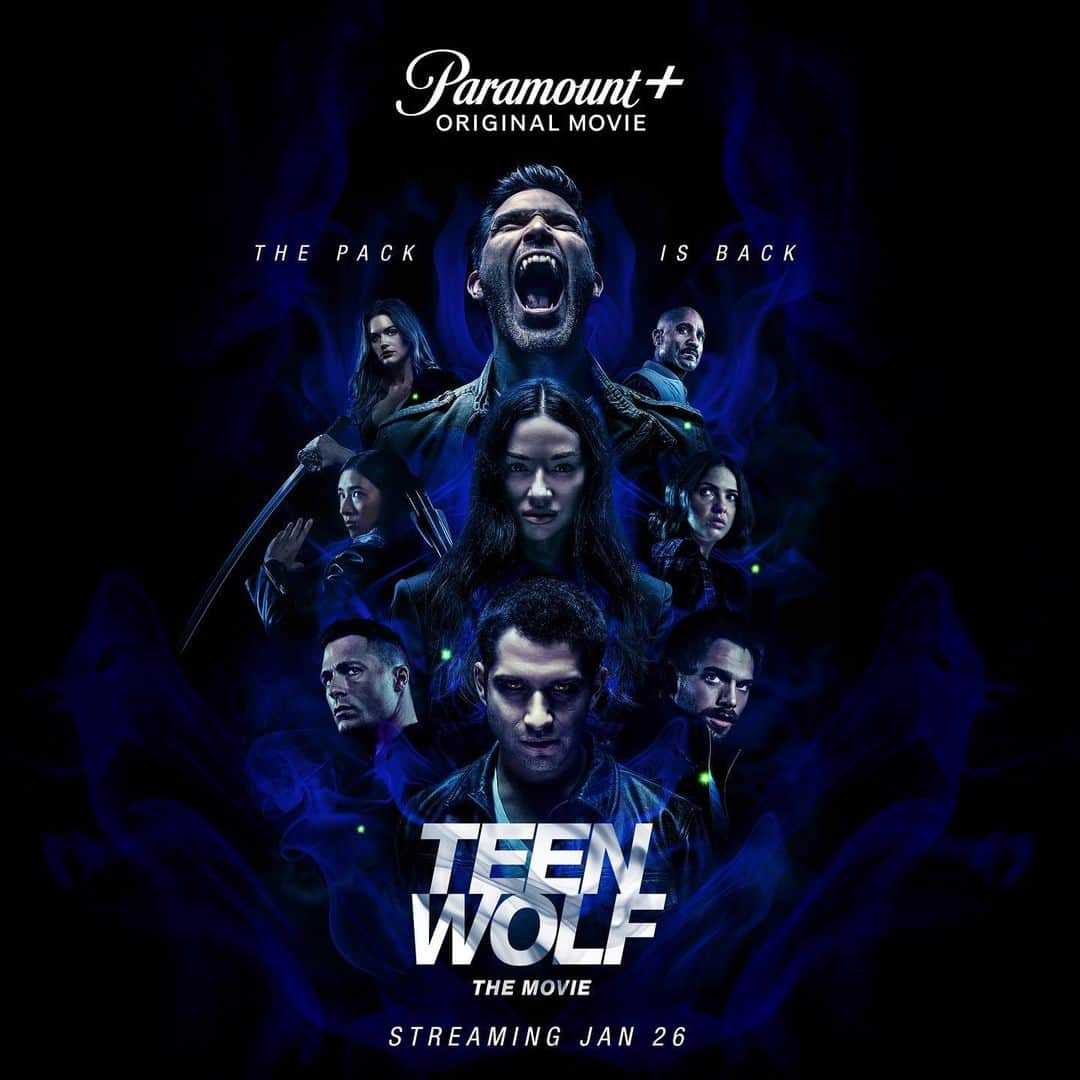 JR・ボーンのインスタグラム：「Who’s ready? The pack is back in Teen Wolf: The Movie  streaming January 26  on #ParamountPlus! #TeenWolfMovie」