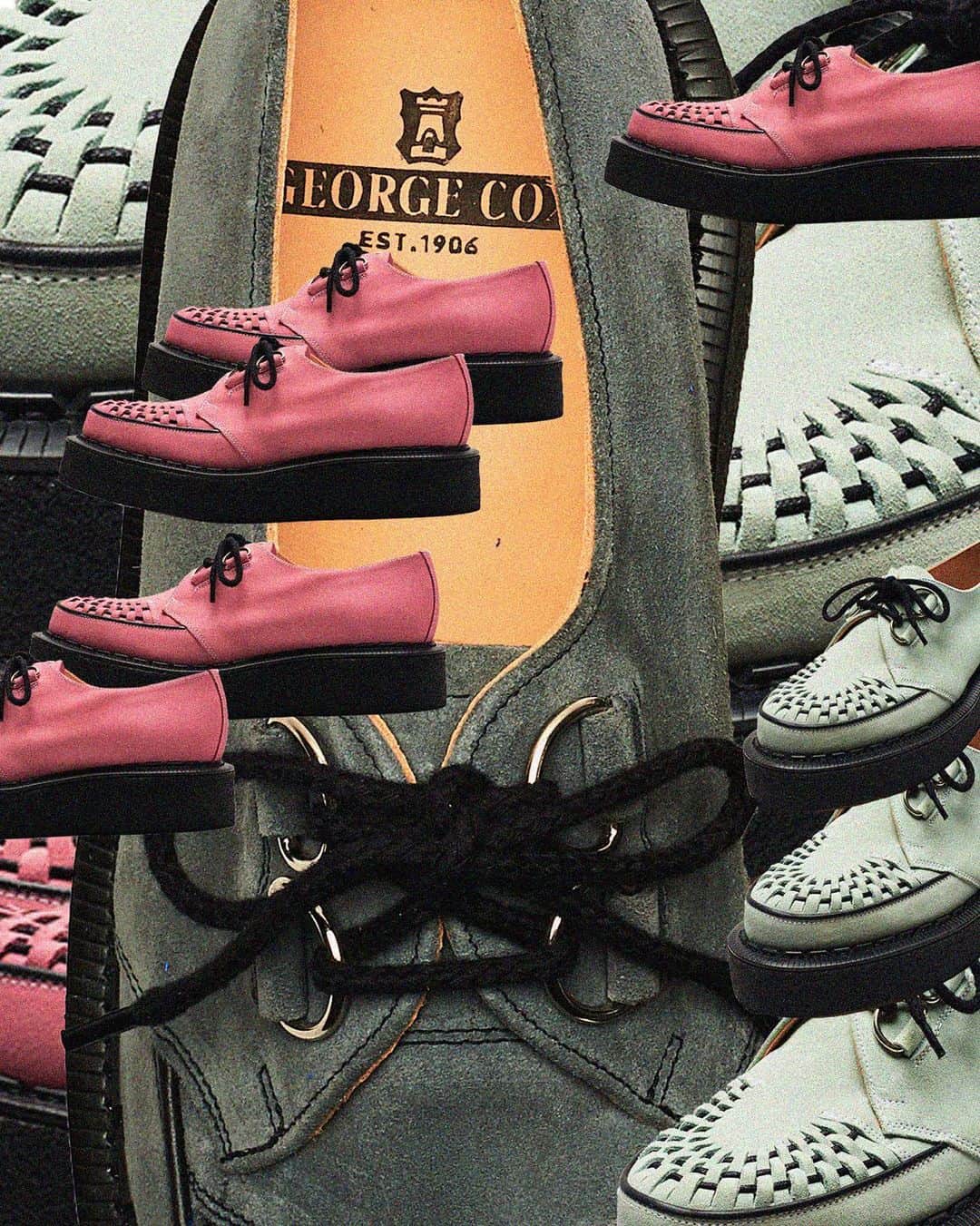 ジョージコックスさんのインスタグラム写真 - (ジョージコックスInstagram)「Ice, pink & charcoal - The new Skipton colourways exclusively on our website」12月1日 22時59分 - georgecoxfootwear