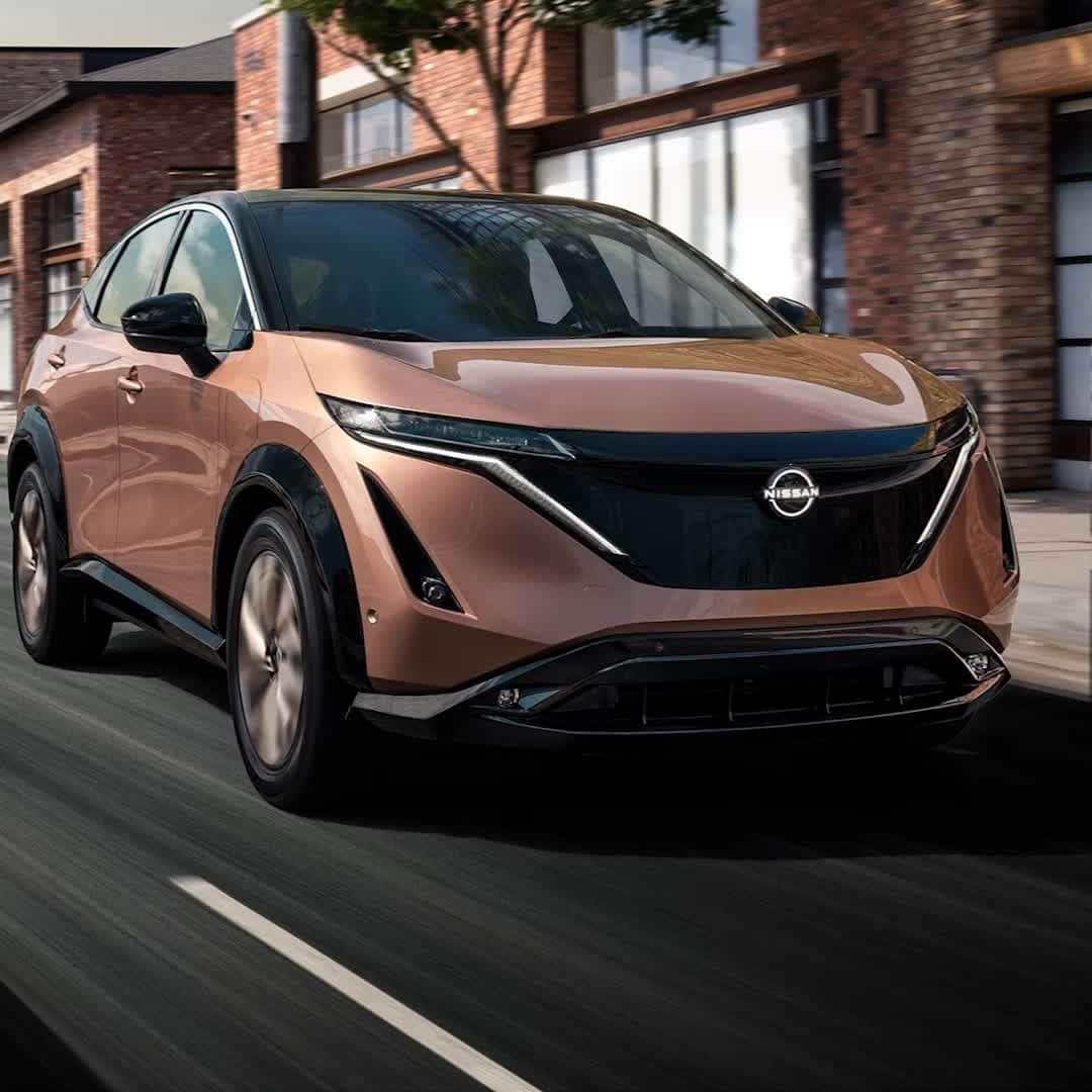Nissan USA Official Instagram accountのインスタグラム：「No emissions. All thrill. #ElectrifyYou #NissanARIYA」