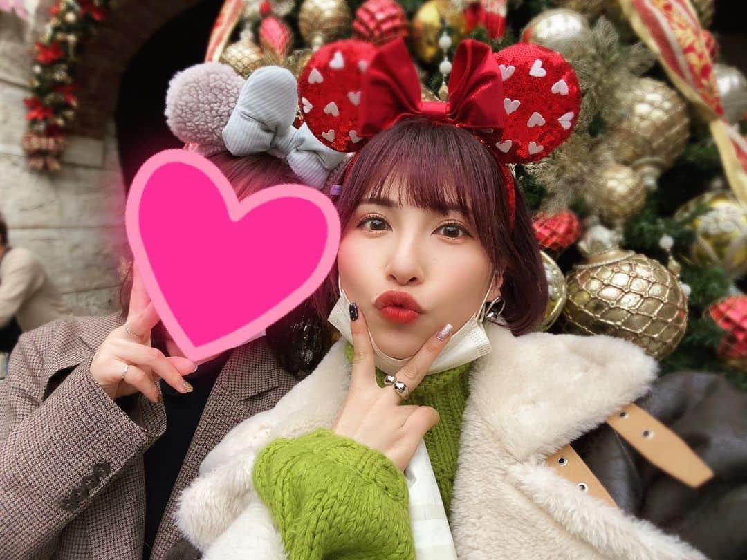 早川瑞希さんのインスタグラム写真 - (早川瑞希Instagram)「おねえちゃまとシー🐭🎄❤️ . . #若宮はずき」12月2日 14時28分 - wakamiyahazuki