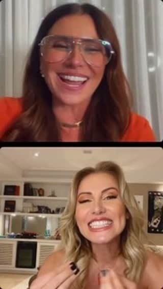 Giovanna Antonelliのインスタグラム：「Aquecimento de um projeto incrível que tá chegando especialmente pra vcs. Segura pq vem muito bate-papo legal por aqui ❤️😍」
