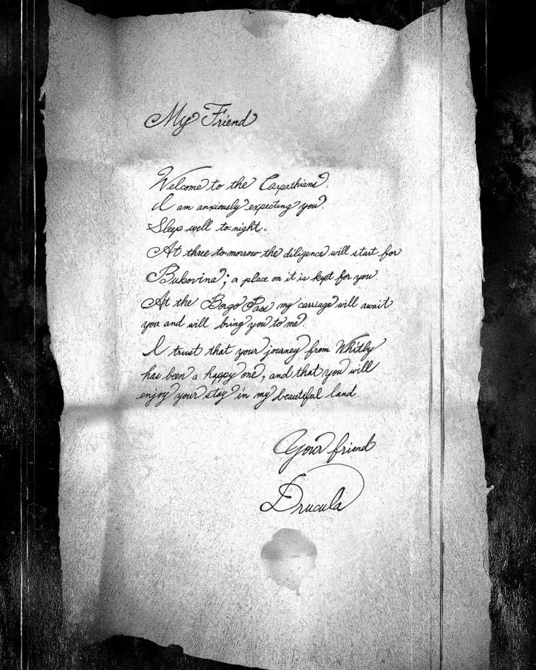 坂本眞一のインスタグラム：「Drawing day 2  Dracula's Invitation  #DRCL #BramStoker #shinichisakamoto #Dracula」