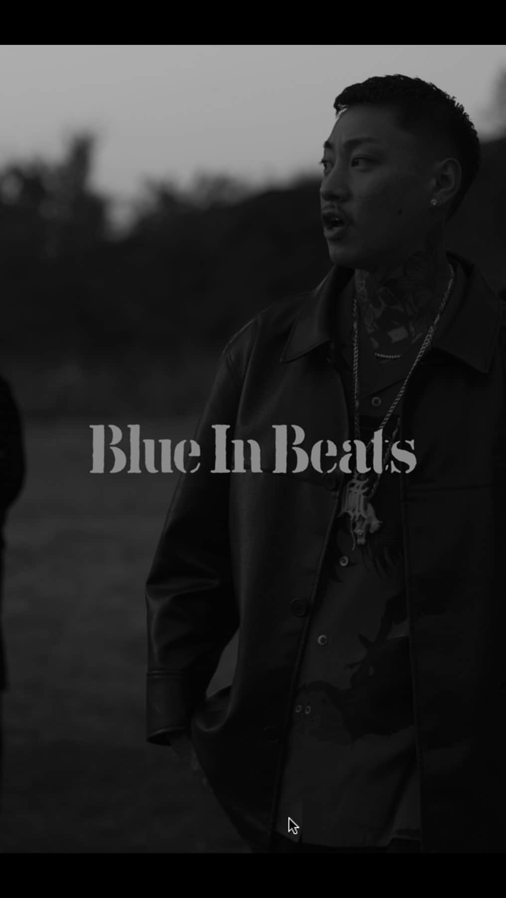 賽 a.k.a. BADSAIKUSHのインスタグラム：「BLUE IN BEATS / 舐達麻  PROD @ingeniousdjmakino  MOVIE @taro__mizutani」