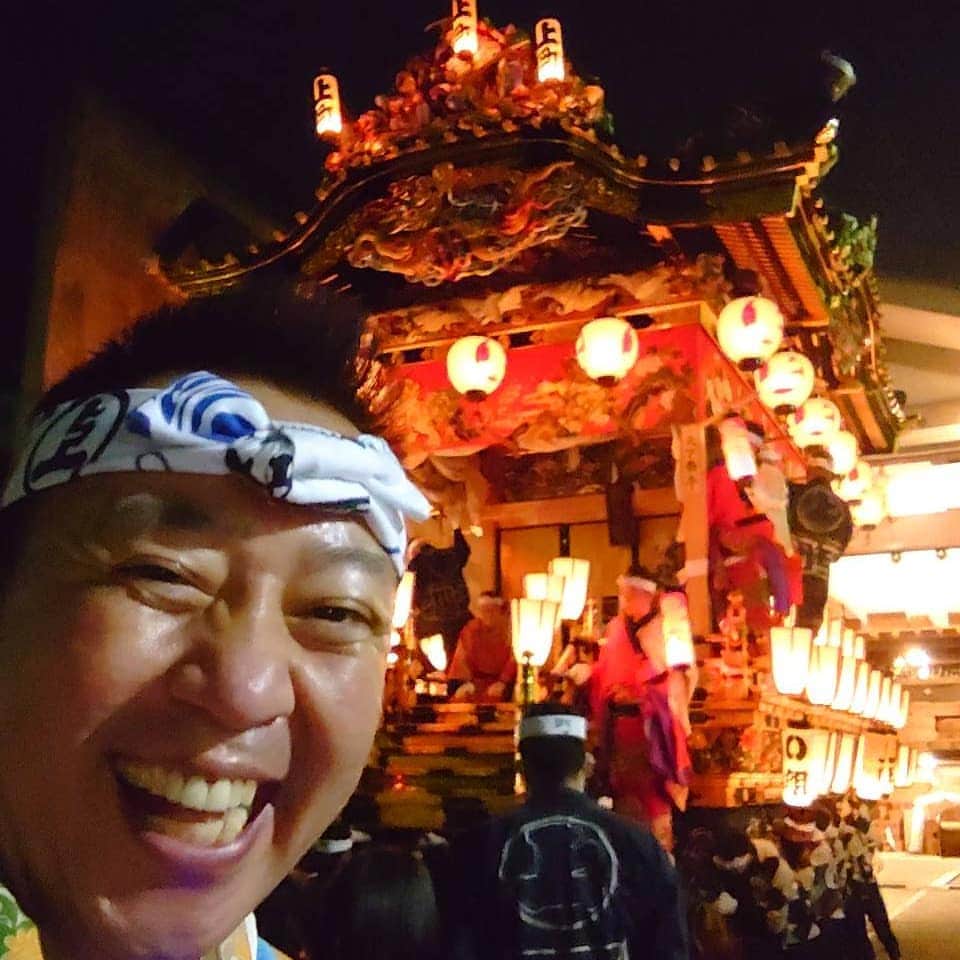 林家たい平のインスタグラム：「今日は秩父夜祭りです！私も笑点収録終わりで秩父夜祭りに参加します！上町屋台で拍子木係やってま〜す」