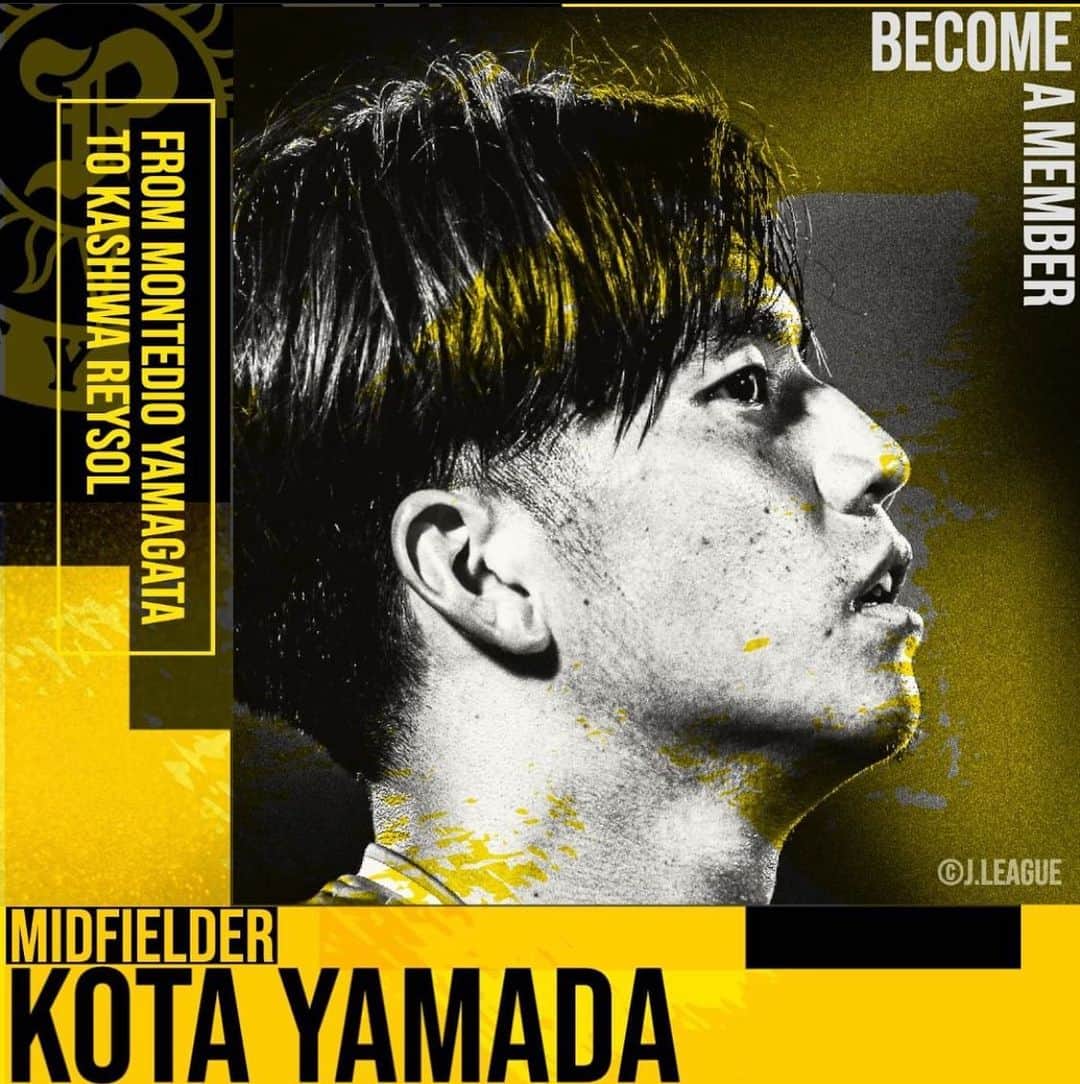 山田康太のインスタグラム：「KASHIWA REYSOL🟡⚫️🔥」
