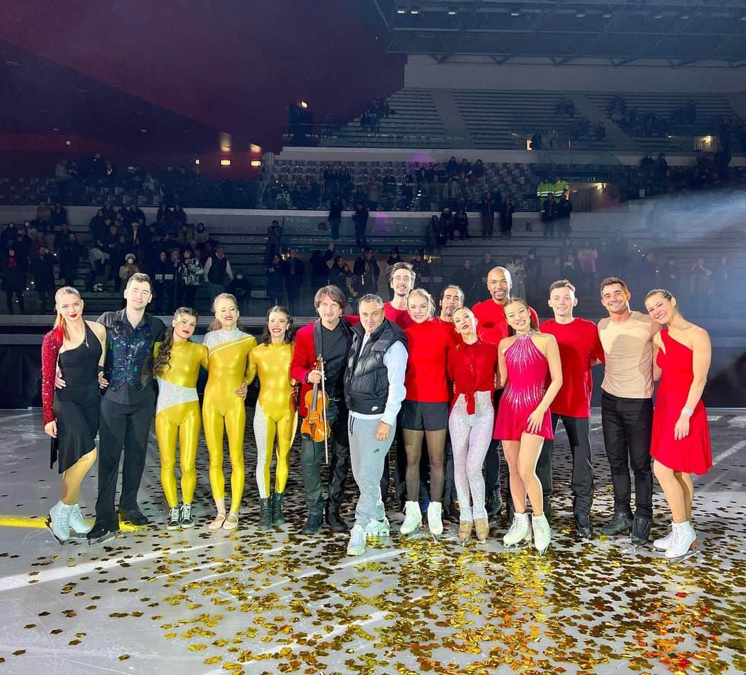 アンゲリーナ・クチヴァルスカのインスタグラム：「Thank you Torino!❤️ Thank you so much for this experience ✨#klimtonice」