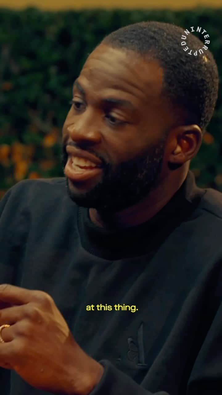 ドレイモンド・グリーンのインスタグラム：「“I would’ve been successful anywhere I went.” 😤  @money23green is cut from a different cloth and tells us why on #ThrowingBones. Episode 2 out now on @uninterrupted’s YouTube. 🦴」