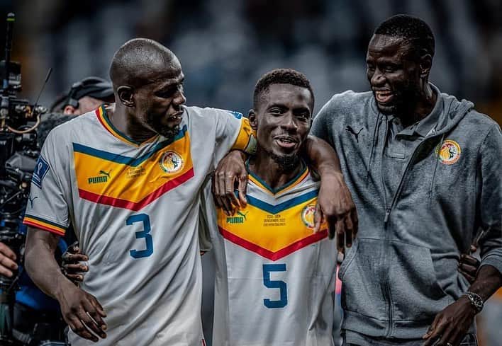 シェイフ・クヤテのインスタグラム：「Brothers  🇸🇳🦁🦁🦁🇸🇳」
