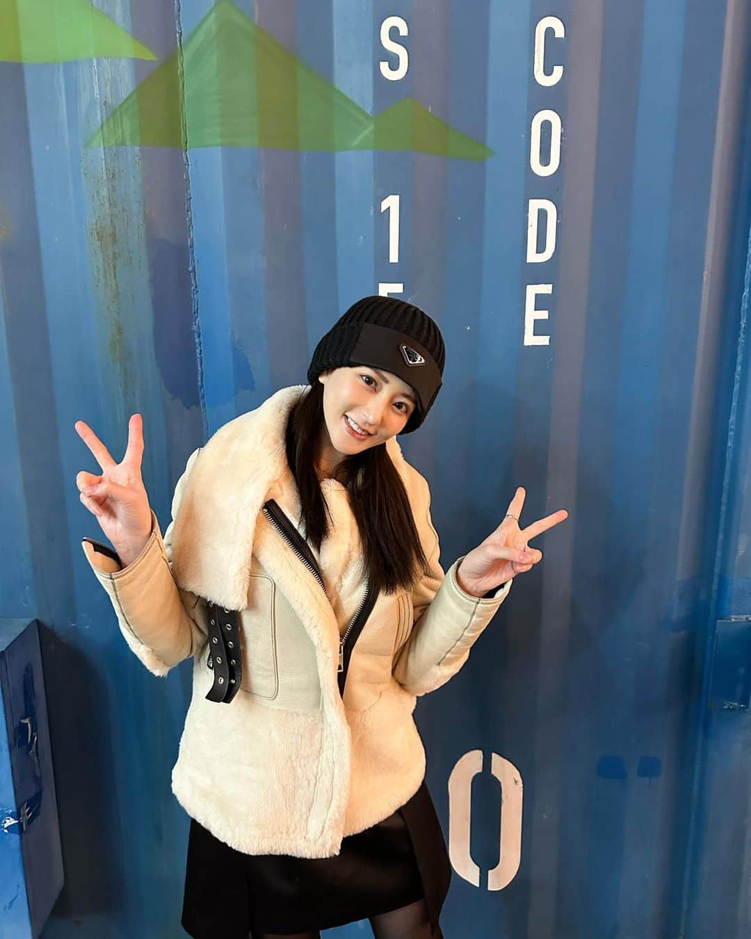 谷亜沙子のインスタグラム：「-8°❄️❄️❄️    See u soon 👋🇰🇷🇰🇷🇰🇷  #korea」