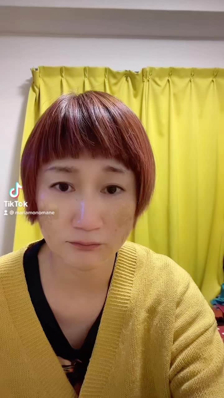 イーちゃんのインスタグラム：「#言われたのをとりあえずやってみるものまね」