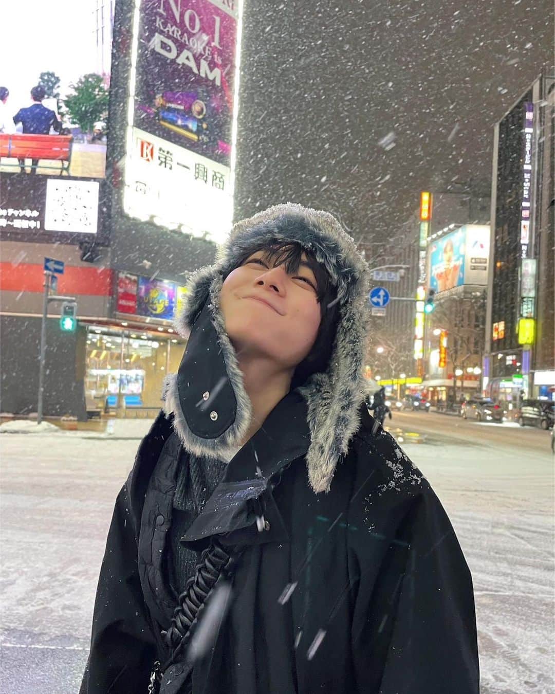 MiKiNA EMPiREさんのインスタグラム写真 - (MiKiNA EMPiREInstagram)「. ☃️ 初雪だったよ〜」12月3日 22時19分 - mikina_exwhyz_