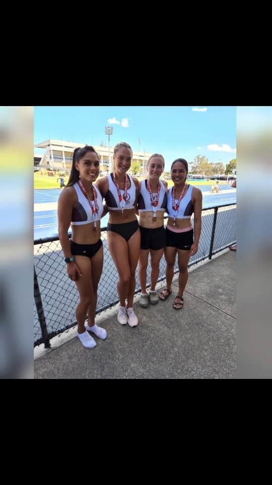 Angeline BLACKBURNのインスタグラム：「Track life lately 😌✨️  #athletics #trackandfield #running #sport #sprinting #sprinter #goldcoast #qldstaterelays」