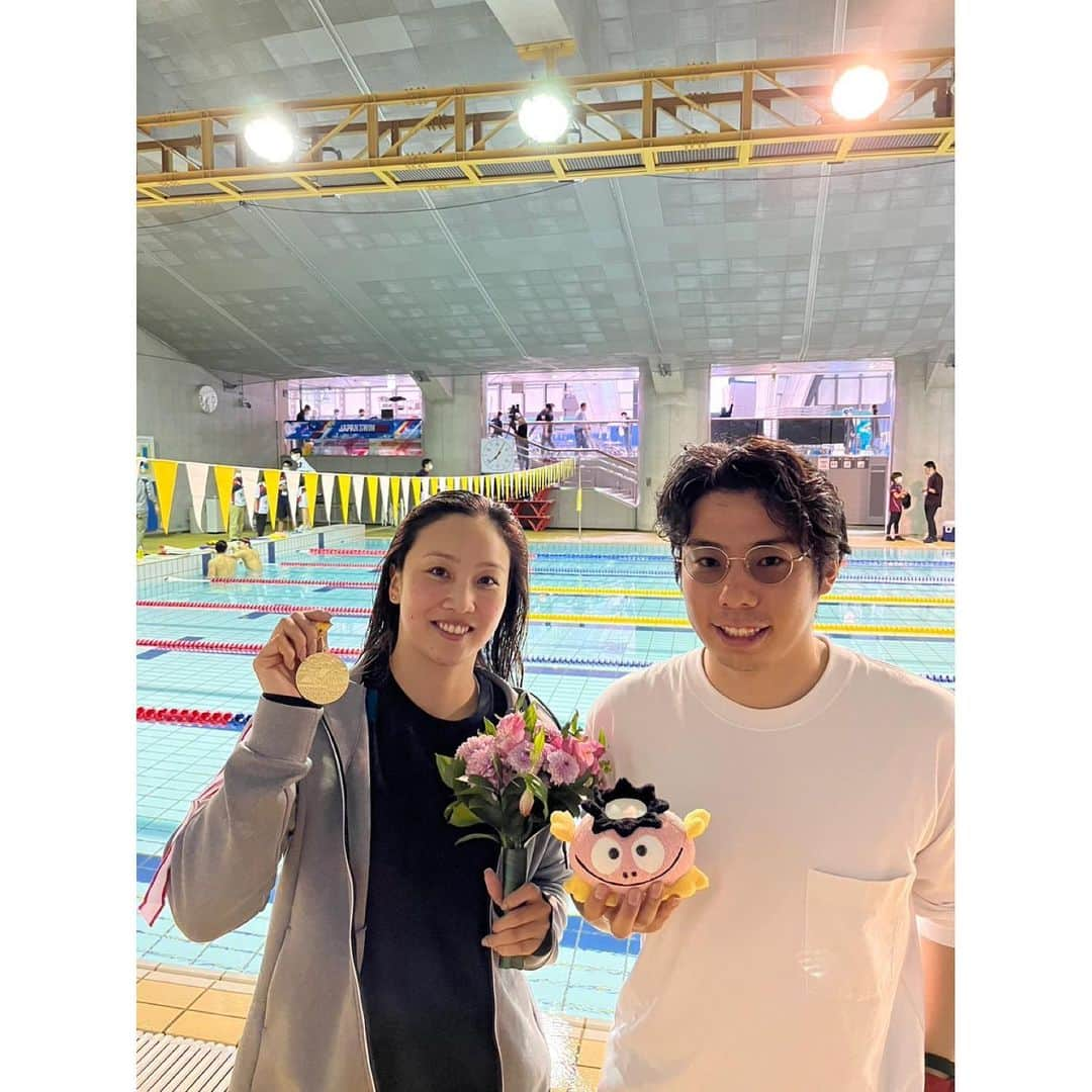 渡部香生子さんのインスタグラム写真 - (渡部香生子Instagram)「. 今年最後のレースで今年初優勝🥇 来年に向けていいきっかけになった200メートルでした☺️🌟 冬の追い込みも頑張ります✌️✌️ #japanopen2022」12月4日 22時11分 - watakanako