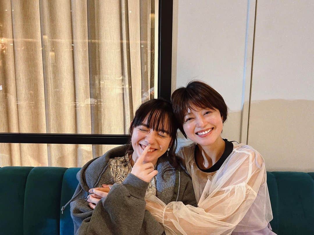 小島藤子のインスタグラム：「昔から大ファン、大大大好きな小林涼子さん。」