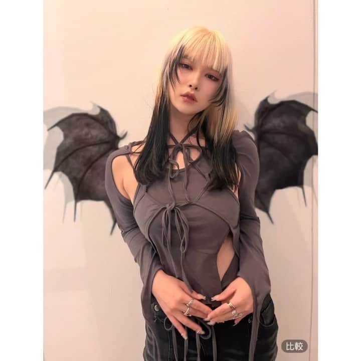 なつかのインスタグラム：「☠️➿🖤 @ryo___newwave」
