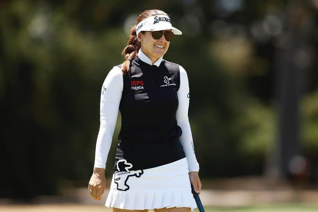 ハナ・グリーンのインスタグラム：「2022 season done and dusted, finishing with my fave event @ausopengolf 🫶🏼thanks for all of the support throughout the week #TeamGreeny 🇦🇺」