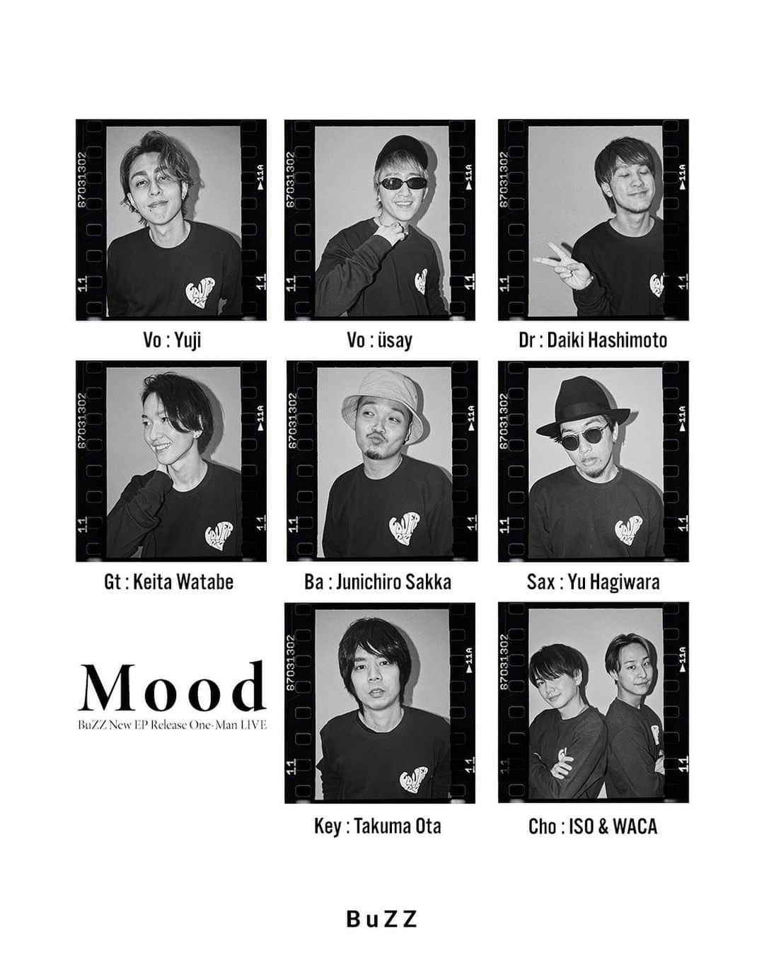 BuZZ【公式】のインスタグラム：「12.11 sun BuZZ New EP Release One-Man LIVE"Mood"  「BuZZ New EP Release One-Man LIVE "Mood"」 日程：2022年12月11日(日) 時間： 1部）OPEN 13:00 / START14:00 　　　 2部）OPEN 17:30 / START 18:30  会場：LDH kitchen THE TOKYO HANEDA 🎫Ticket 全チケット SOLD OUT プレミアムシート：10,000円 一般席：6,000円  #BuZZJP」