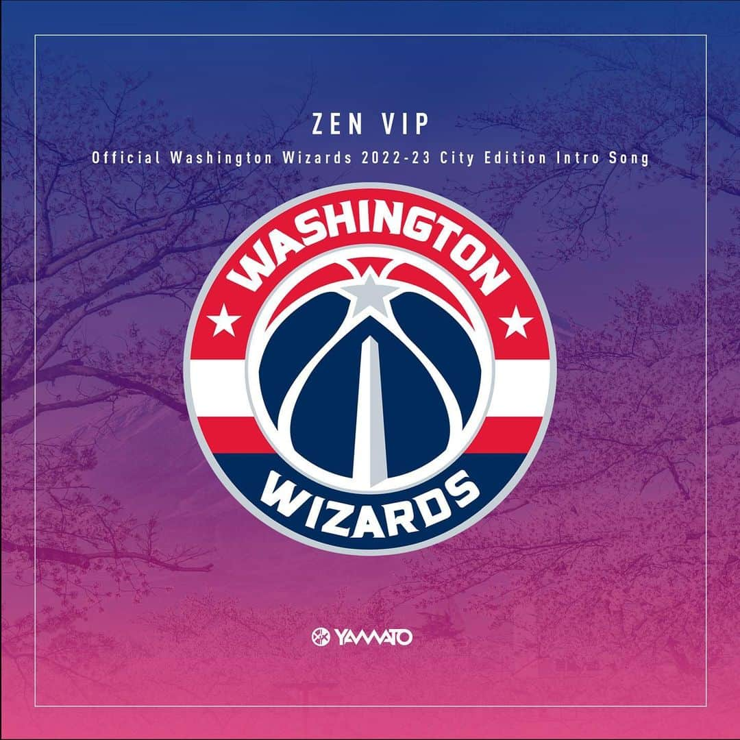 Yamatoさんのインスタグラム写真 - (YamatoInstagram)「【News】 The new edit of "ZEN", the intro song for @washwizards will be released as "ZEN VIP (Official Washington Wizards 2022-23 City Edition Intro Song)" this Friday, Dec 9th!  It was also played at today's game 🏀  Washington WizardsのIntro Songとして採用されている"ZEN"の新Editが、"ZEN VIP"として今週12月9日(金)にリリースすることが決定しました！今日の試合でも流れていました🇺🇸🏀  #NBA #Yamato_ZEN #DCAboveAll  ▼Pre-save / Pre-add https://avex.lnk.to/Yamato_ZENVIP」12月5日 19時21分 - yamatodj